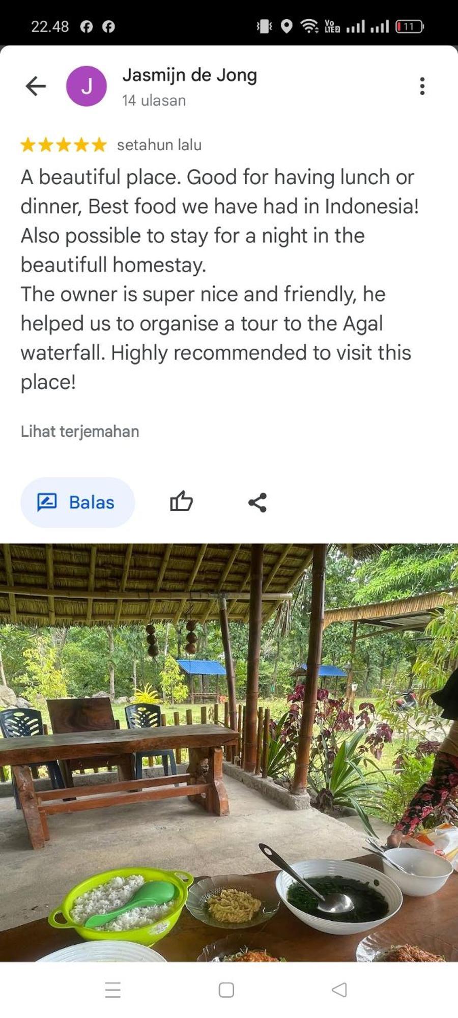 Tiu Batu Homestay Alas Exterior foto